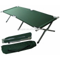 De buena calidad Cruz Roja Cama plegable de aluminio camilla militar de camping